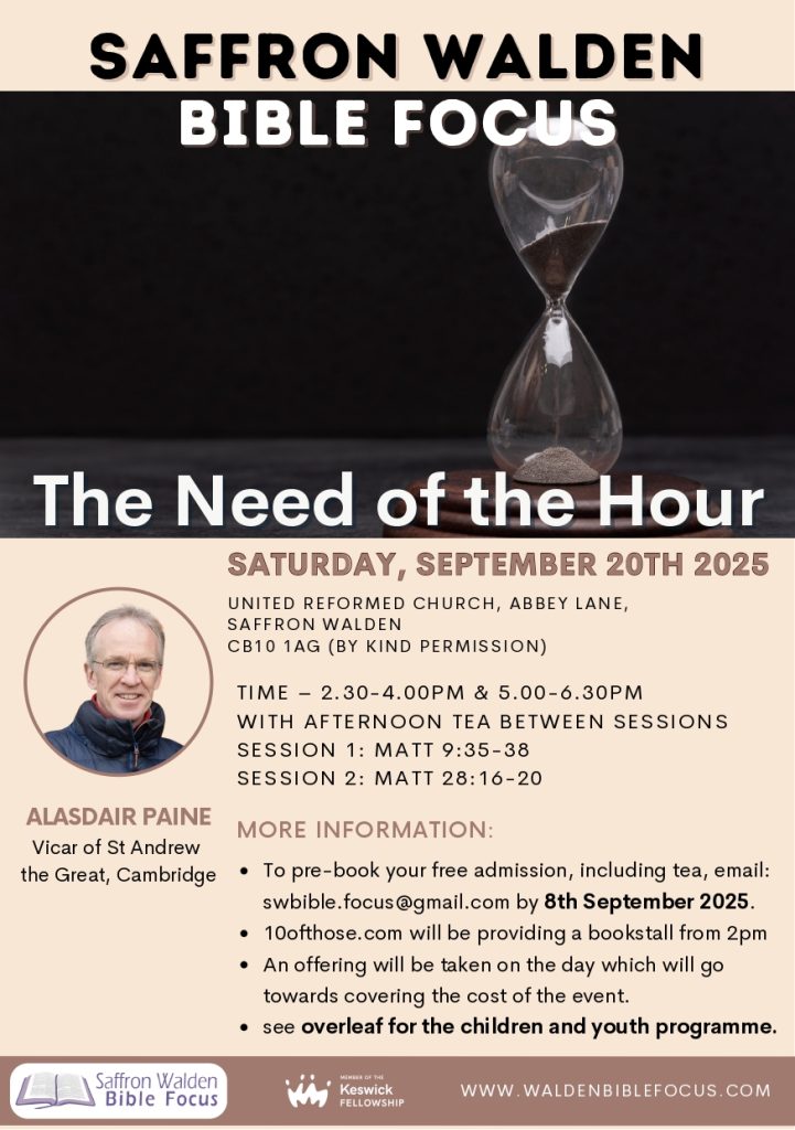 Walden Bible Focus Poster 2025.